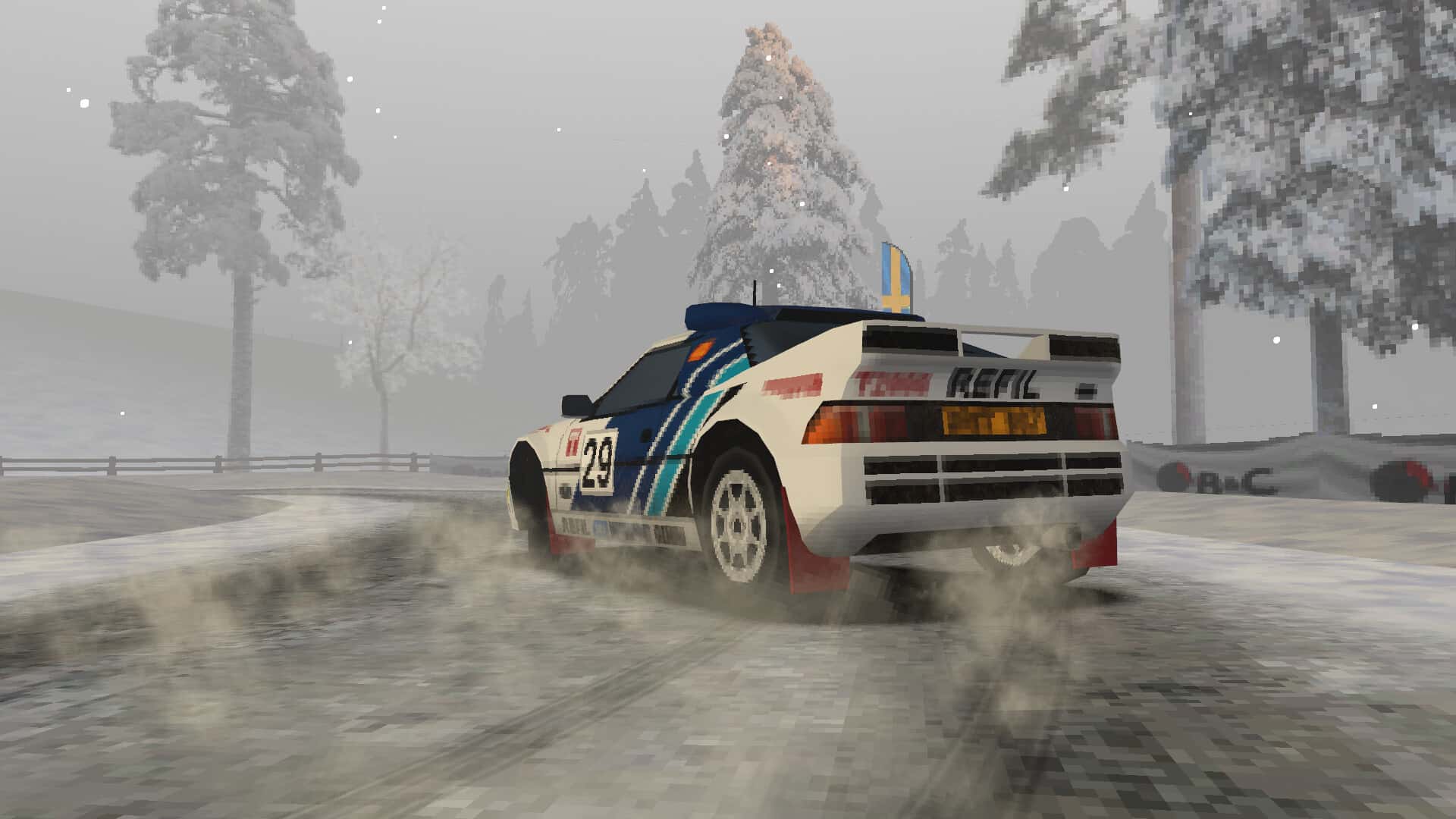 旧日飞车 Old School Rally 中文版背景